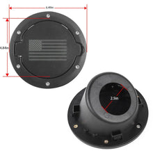 For 2007-2018 Jeep Wrangler JK Gas Tank Cap Fuel Door Cover Trim RT-TCZ