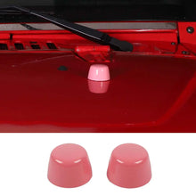 For 2007-2018 Jeep Wrangler JK Hood Bumper Stop Rubber Cushion Plug Cover Trim RT-TCZ