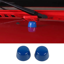 For 2007-2018 Jeep Wrangler JK Hood Bumper Stop Rubber Cushion Plug Cover Trim RT-TCZ