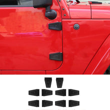 For 2007-2018 Jeep Wrangler JK JKU 10pcs Hood & Door Hinge Decor Cover Trim RT-TCZ
