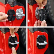 For 2007-2018 Jeep Wrangler JK JKU/ 16+ Renegade/ 14+ Cherokee/ 11+ Grand Cherokee 6x Door Lock Covers Protection Trim RT-TCZ