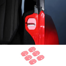 For 2007-2018 Jeep Wrangler JK JKU/ 16+ Renegade/ 14+ Cherokee/ 11+ Grand Cherokee 6x Door Lock Covers Protection Trim RT-TCZ