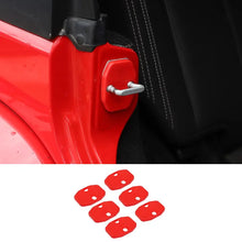 For 2007-2018 Jeep Wrangler JK JKU/ 16+ Renegade/ 14+ Cherokee/ 11+ Grand Cherokee 6x Door Lock Covers Protection Trim RT-TCZ