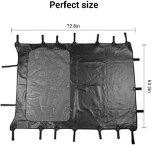 For 2007-2018 Jeep Wrangler JK JKU 4 Door Sunshade leather Mesh Sun Shade Bikini Top RT-TCZ