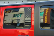 For 2007-2018 Jeep Wrangler JK JKU Black Rear Door Window Glass Sticker Trim RT-TCZ