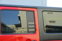 For 2007-2018 Jeep Wrangler JK JKU Black Rear Door Window Glass Sticker Trim RT-TCZ