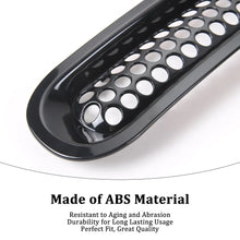 For 2007-2018 Jeep Wrangler JK JKU Clip-in Mesh Grille Inserts Trim RT-TCZ