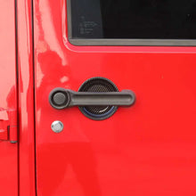 For 2007-2018 Jeep Wrangler JK JKU Door Handle Bowl Cover Trim RT-TCZ