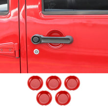 For 2007-2018 Jeep Wrangler JK JKU Door Handle Bowl Cover Trim RT-TCZ
