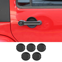For 2007-2018 Jeep Wrangler JK JKU Door Handle Bowl Cover Trim RT-TCZ