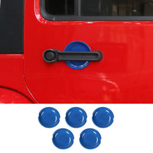 For 2007-2018 Jeep Wrangler JK JKU Door Handle Bowl Cover Trim RT-TCZ