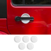 For 2007-2018 Jeep Wrangler JK JKU Door Handle Bowl Cover Trim RT-TCZ