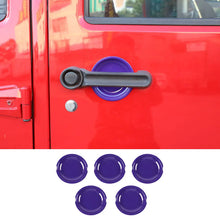 For 2007-2018 Jeep Wrangler JK JKU Door Handle Bowl Cover Trim RT-TCZ