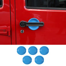 For 2007-2018 Jeep Wrangler JK JKU Door Handle Bowl Cover Trim RT-TCZ