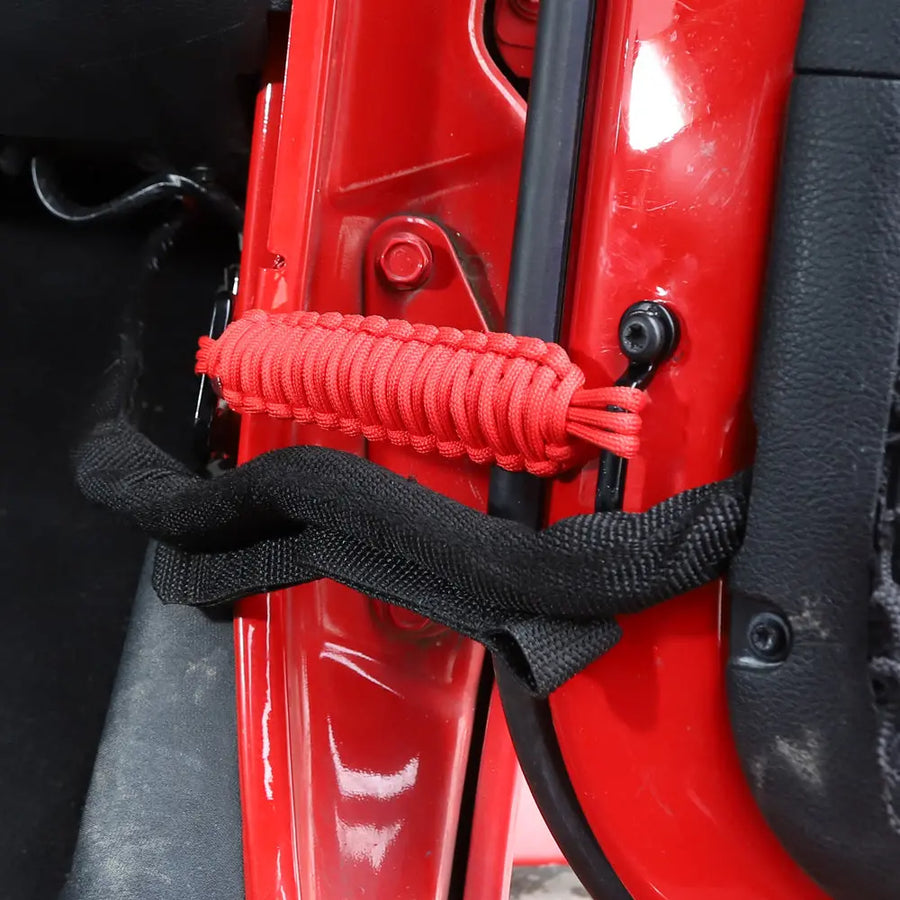 For 2007-2018 Jeep Wrangler JK JKU Door Limiting Strap & Stopper
