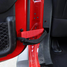 For 2007-2018 Jeep Wrangler JK JKU Door Limiting Straps Load 1000 Lb 4pcs/set RT-TCZ