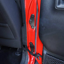 For 2007-2018 Jeep Wrangler JK JKU Door Screw Protector Cover Trim, ABS Black 15pcs RT-TCZ