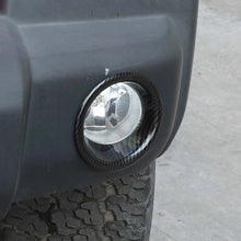 For 2007-2018 Jeep Wrangler JK JKU Front Bumper Fog Light Lamp Bezels Trim RT-TCZ