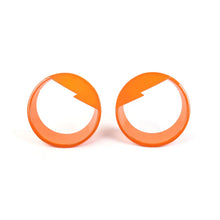 For 2007-2018 Jeep Wrangler JK JKU Front Headlight Angry Eyes Trim Bezels Rings RT-TCZ