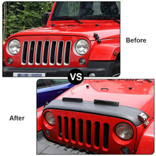 For 2007-2018 Jeep Wrangler JK JKU Front Hood Cover Engine End Bra Protector RT-TCZ