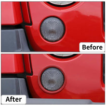 For 2007-2018 Jeep Wrangler JK JKU Front Turn Signal Light Trim Ring Bezel RT-TCZ
