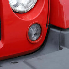 For 2007-2018 Jeep Wrangler JK JKU Front Turn Signal Light Trim Ring Bezel RT-TCZ
