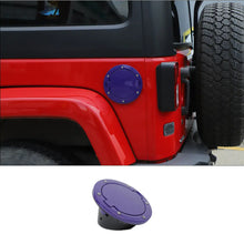 For 2007-2018 Jeep Wrangler JK JKU Fuel Filler Cover Gas Cap Tank Door Aluminum Alloy RT-TCZ