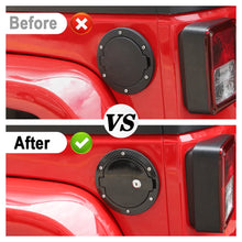For 2007-2018 Jeep Wrangler JK JKU Fuel Tank Gas Cap Cover Trim RT-TCZ