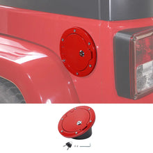 For 2007-2018 Jeep Wrangler JK JKU Fuel Tank Gas Cap Cover Trim RT-TCZ