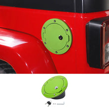 For 2007-2018 Jeep Wrangler JK JKU Fuel Tank Gas Cap Cover Trim RT-TCZ