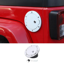 For 2007-2018 Jeep Wrangler JK JKU Fuel Tank Gas Cap Cover Trim RT-TCZ