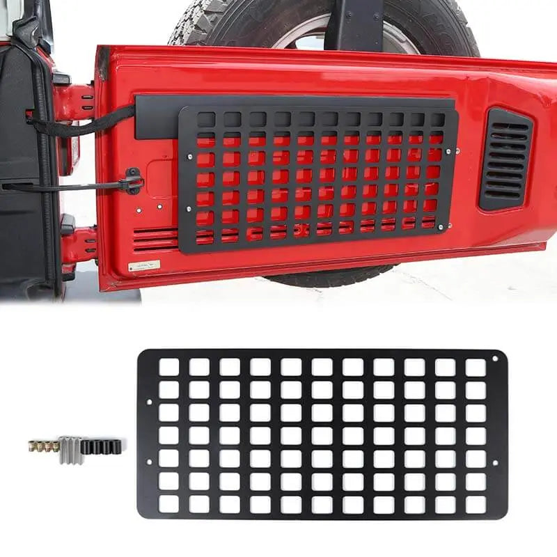RT-TCZ Rear Rack Trunk Cargo Shelf Solid Steel Interior Luggage Storage ...