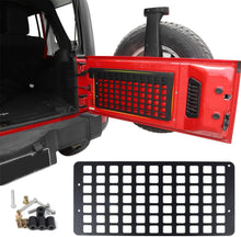 For 2007-2018 Jeep Wrangler JK JKU Rear Rack Trunk Cargo Shelf Solid Steel Interior Luggage Storage Carrier RT-TCZ