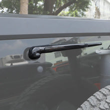 For 2007-2018 Jeep Wrangler JK JKU Rear Rain Windscreen Window Wiper Cover Trim RT-TCZ