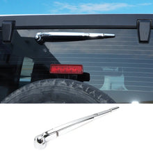 For 2007-2018 Jeep Wrangler JK JKU Rear Rain Windscreen Window Wiper Cover Trim RT-TCZ