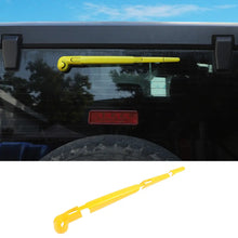For 2007-2018 Jeep Wrangler JK JKU Rear Rain Windscreen Window Wiper Cover Trim RT-TCZ