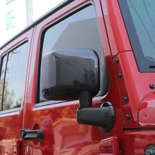For 2007-2018 Jeep Wrangler JK JKU Rearview Mirror Cover Trim RT-TCZ