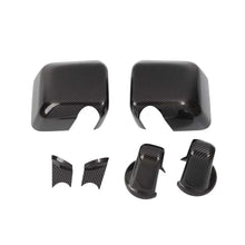 For 2007-2018 Jeep Wrangler JK JKU Rearview Mirror Cover Trim RT-TCZ