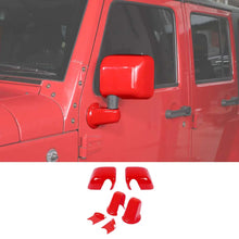 For 2007-2018 Jeep Wrangler JK JKU Rearview Mirror Cover Trim RT-TCZ