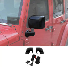 For 2007-2018 Jeep Wrangler JK JKU Rearview Mirror Cover Trim RT-TCZ