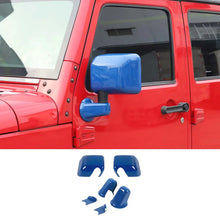 For 2007-2018 Jeep Wrangler JK JKU Rearview Mirror Cover Trim RT-TCZ