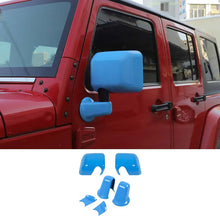 For 2007-2018 Jeep Wrangler JK JKU Rearview Mirror Cover Trim RT-TCZ