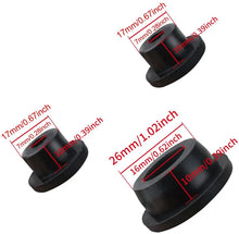 For 2007-2018 Jeep Wrangler JK JKU Rubber Tailgate Plug Tramp Stamp Spare Tire Carrier Delete RT-TCZ