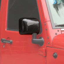 For 2007-2018 Jeep Wrangler JK JKU Side Rear View Mirror Cover Trim Frame RT-TCZ