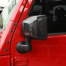 For 2007-2018 Jeep Wrangler JK JKU Side Rear View Mirror Cover Trim Frame RT-TCZ