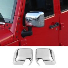 For 2007-2018 Jeep Wrangler JK JKU Side Rear View Mirror Cover Trim Frame RT-TCZ