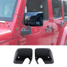 For 2007-2018 Jeep Wrangler JK JKU Side Rear View Mirror Cover Trim Frame RT-TCZ