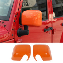 For 2007-2018 Jeep Wrangler JK JKU Side Rear View Mirror Cover Trim Frame RT-TCZ