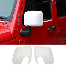 For 2007-2018 Jeep Wrangler JK JKU Side Rear View Mirror Cover Trim Frame RT-TCZ