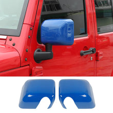 For 2007-2018 Jeep Wrangler JK JKU Side Rear View Mirror Cover Trim Frame RT-TCZ
